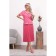 Female suit, size 48, raspberry color