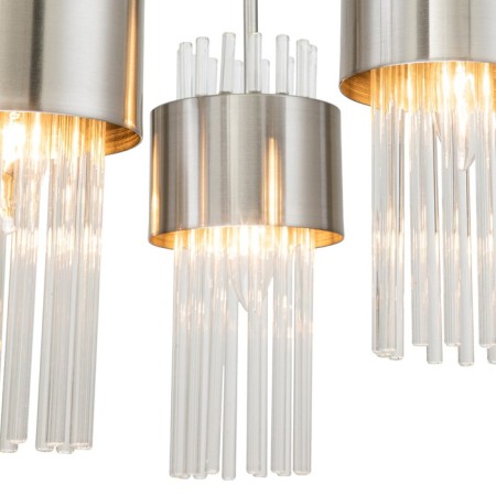 Suspension lamp 6x40W E14, size 66x66x109 cm-3