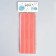 Cocktail tubes, set 12 pcs., Pink color