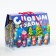 New Year. Gift box New Year's Case "Choir" from the rope. handles with animation 20.5*12*18cm.