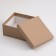 A set of square boxes 11 in 1 "plain craft" 26 x 26 x 12.5 - 6.5 x 6.5 x 4 cm