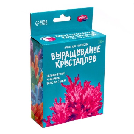 Set for creativity "radiant crystals", color raspberry-3