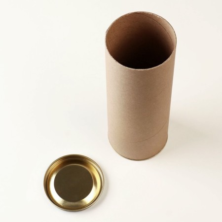 TUBUS 92x260 mm (240 mm inside height), dense cardboard, metal cover-2