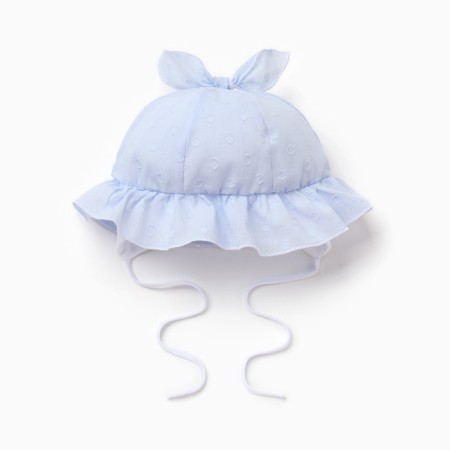 Baby hat, blue color, size 44-46