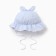 Baby hat, blue color, size 44-46