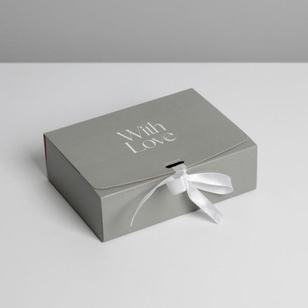 Bearbox Gift Bilateral folding, packaging, "Texture", 16.5 x 12.5 x 5 cm-2