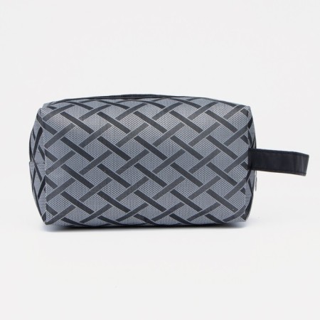 Lightning cosmetic bag, gray color-1