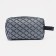 Lightning cosmetic bag, gray color