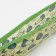 Cosmetic bag-penete with zipper, green color