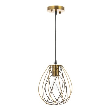 Bayerlux lamp "Billy" E27 40W gold 18x18x20-120cm-3