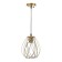 Bayerlux lamp "Billy" E27 40W gold 18x18x20-120cm