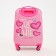 Small suitcase 16 "on lightning, pink color