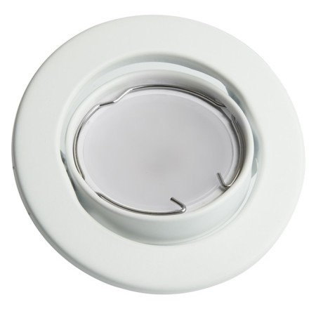 Introductive Lamp Feron DL11, IP20, G5.3, 50 W, 90x90x27 mm, white matte color