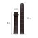 Watch strap, male, 20mm, harness 90mm, larynx 125 mm, genuine leather, elongated