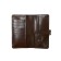 Wallet on the button, brown color