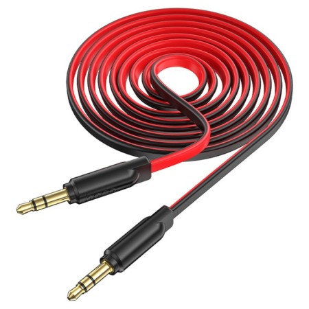 Hoco UPA16, Jack 3.5 mm (M) - Jack 3.5 mm (M), 1 m, TPE, red-3