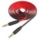 Hoco UPA16, Jack 3.5 mm (M) - Jack 3.5 mm (M), 1 m, TPE, red