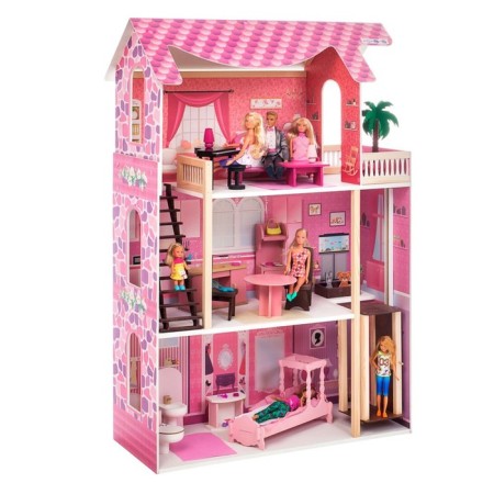 Puppet house "Monte Rosa", with furniture-5
