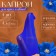 Kapron for dolls and flowers, set 4 pcs., Size 1 pc. - 45 × 6 cm, blue color