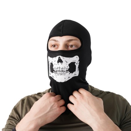 Balaclava mask protective, cotton 50% synthetics 50%, universal size-2