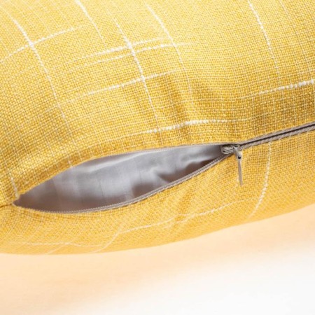 Pillowcase decorative Ethel "Classics", yellow color, 43*43 cm, 100% p/e-3