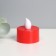 LED candles, spinkers Led Risalux “Make lighter” set of 4 pcs., Red, RGB, 3.5 × 3.5 × 4 cm