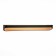 Wall lamp ST LUCE. SL582.411.01. 1x18 W, LED, 4000K, 58x6.5 cm, black color, gold