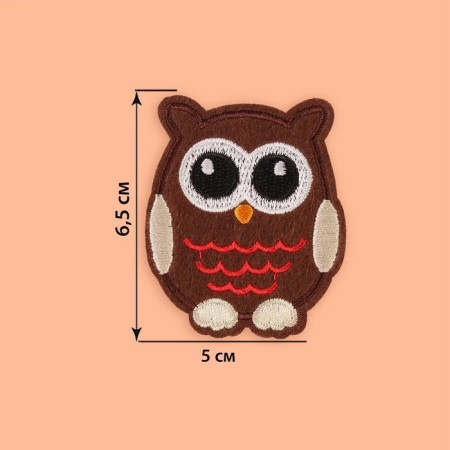 Thermal appliance "owl", 6.5 × 5 cm, brown color-1