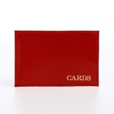 Cartholder, red color