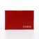 Cartholder, red color