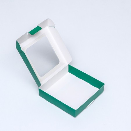 Self -charging box, green, 13 x 13 x 3 cm-3