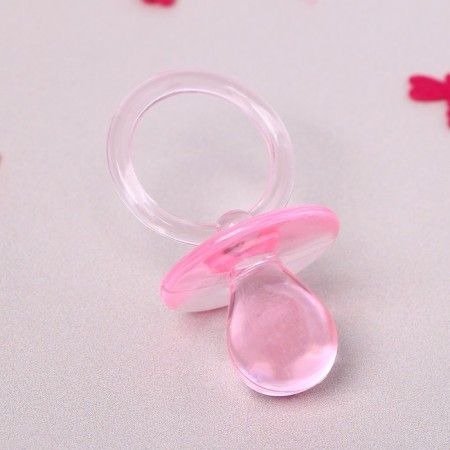 Set for decoration "Dummies", 6 cm, set 3 pcs., Pink color-1