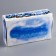 New Year. Folding box, confectionery packaging with the Winter Village window, 25 x 15 x 7 cm