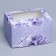 Capcake box, confectionery packaging with a window, 2 cells, Makaruns, 16 x 10 x 10 cm