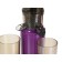 JM4700/SP juicer juicer, approximate, 150 watts, 0.5/0.5 l, 70 rpm, black-violet