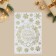 Vinyl stickers with foil "Cozy New Year", 30 x 50 cm, New Year