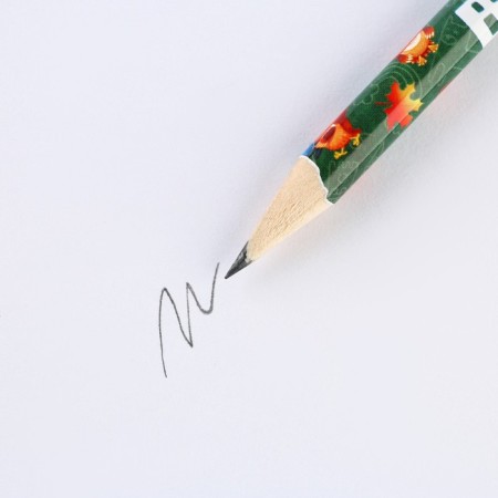 Gift set for graduation "Big success on the way" Notepad, Lastik, 2 pencils HB, badge, ruler-8
