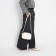 Cross-Bodi Bag on a zipper, beige color