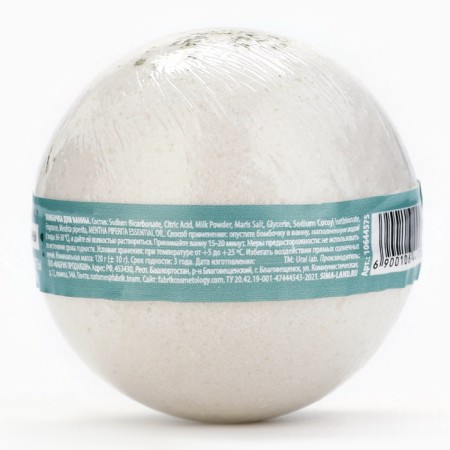 Bomb for a bath with mint, 120 gr-4