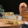 Kurilnitsa for incense powder and cones "Golden Cage", golden, 16x9.5 cm