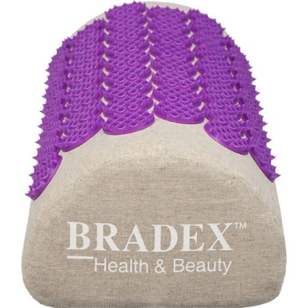 Acupuncture Bradex "Nirvana", beige, purple spikes, premium series-5