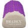 Acupuncture Bradex "Nirvana", beige, purple spikes, premium series