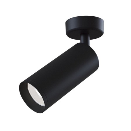 Technical C017CW-01B, 1xGU10, 10W, 13x19.5 cm, black color, black-6