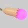 LED LEAZON Lighting "ball", G45, E27, 1.5 W, for Bels Lita, Pink