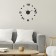 Watching interior, 3D "bird", silent, sticker, large, D-40 cm