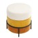 Norunn Puff, 480 × 480 × 450 mm, Shenill, yellow-brown color