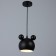 Bayerlux lamp "Barney" E27 40W black 20x20x20-120cm
