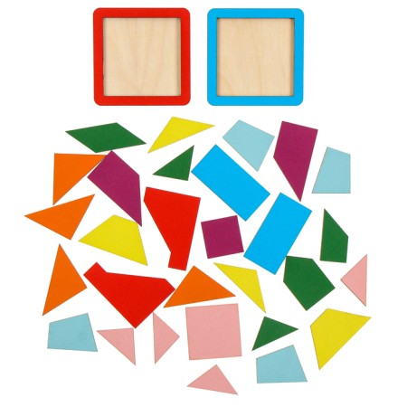 Board game "Entertaining squares"-1