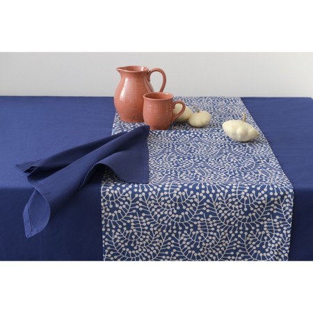 Set of serving napkins TKANO, 45x45 cm, 2 pcs, dark blue color-1