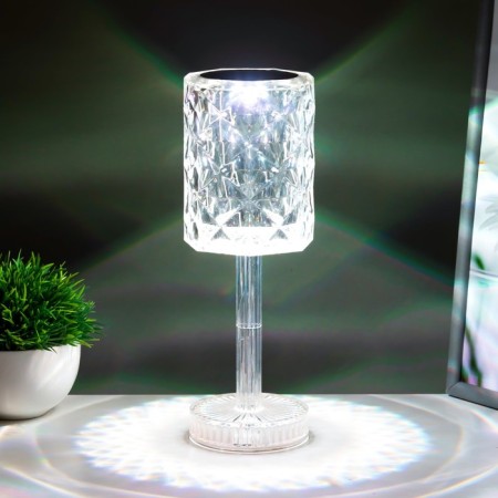 Table lamp with Alandi PDU LED 16 colors RGB touch USB 8.5x8.5x25 cm Risalux-7